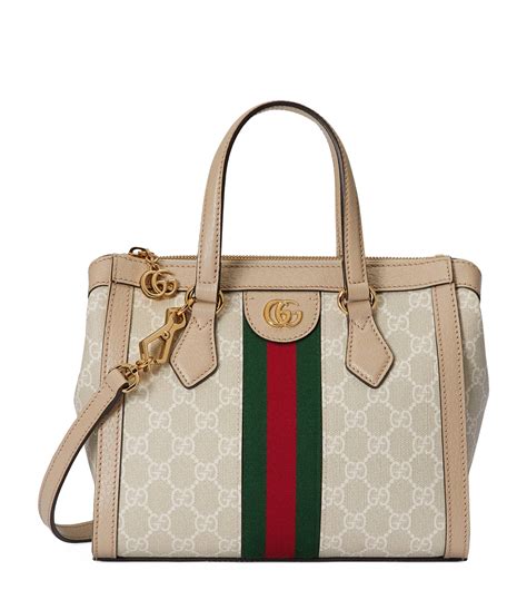 gucci small tote size|gucci small tote ophidia.